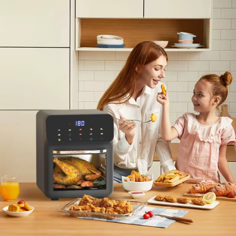 Malá elektrická rúra s dotykovým displejom